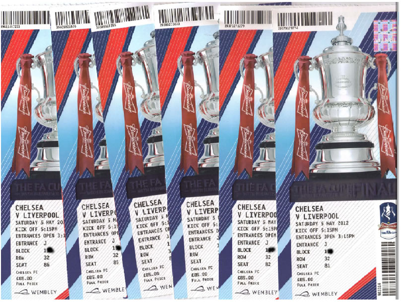 chelsea liverpool cup final tkts 2012